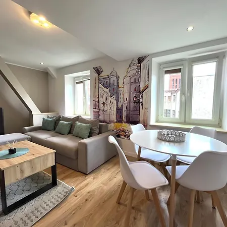 Apartmán Jeczmienna Attic Stary Toruń Exteriér fotografie