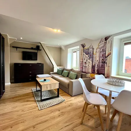 Apartmán Jeczmienna Attic Stary Toruń Exteriér fotografie